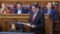 Así se reía Iglesias cuando Rajoy le afeaba su 'no condena' del asalto violento a la Asamblea de Venezuela