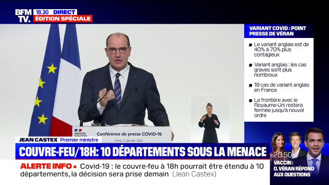 Jean Castex: Nous avons décider d'avancer la phase 2 de notre stratégie vaccinale