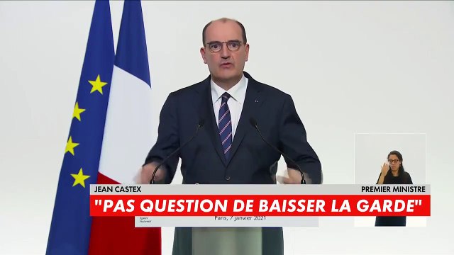 Jean Castex «Tous les établissements qui sont aujourd'hui fermés le resteront encore jusqu'à la fin de ce mois»