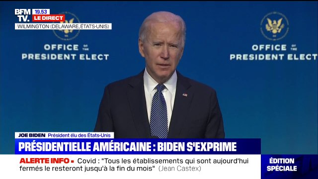 Joe Biden: Hier, nous avons connu l'un des jours les plus sombres de l'histoire de notre pays
