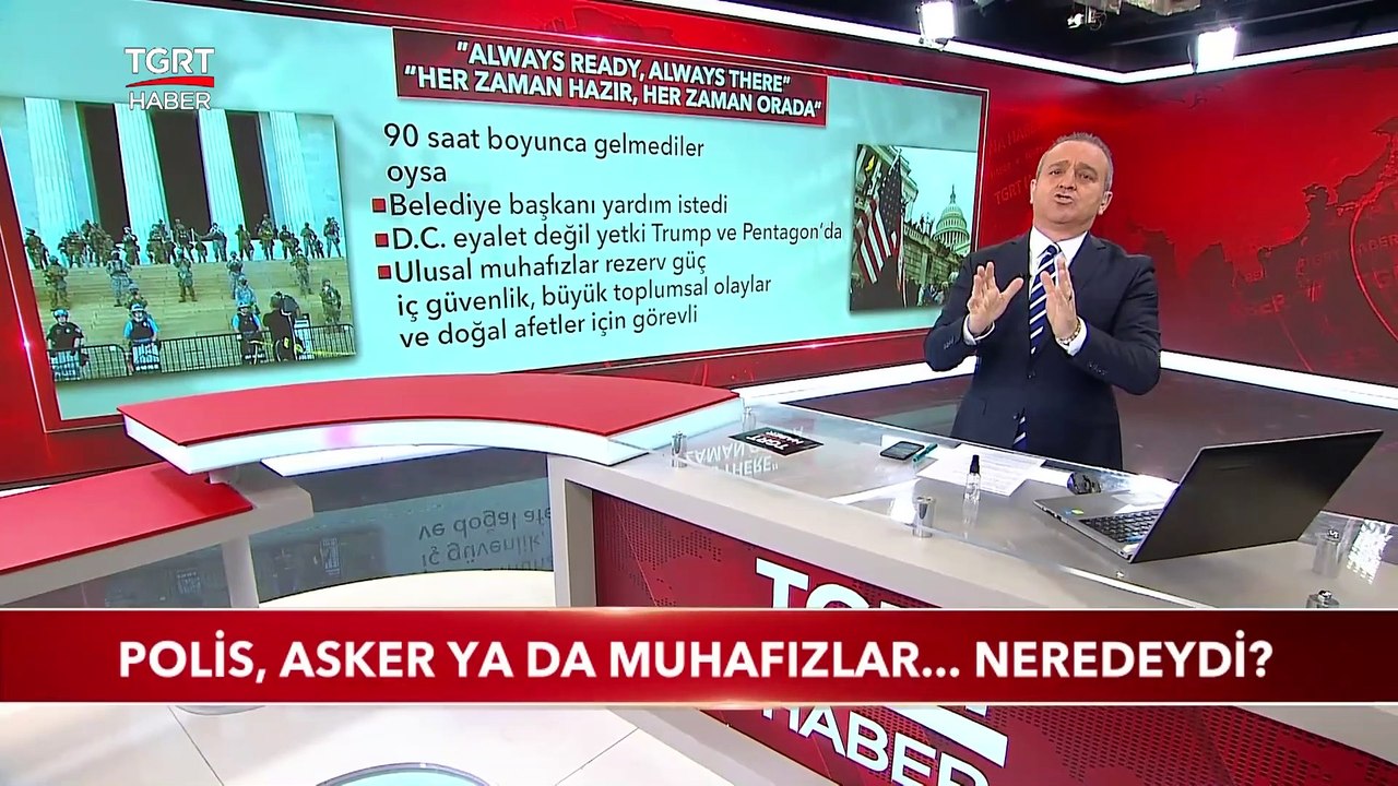 Polis, Asker ya da Muhafızlar... Neredeydi? - Ekrem Açıkel ile TGRT Ana Haber - 7 Ocak 2021