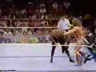 Ultimate Warrior vs Papa Shango