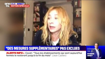 La comédienne Sylvie Testud appelle à se faire vacciner pour sortir de cette situation "qui finit par être vécue comme une punition"