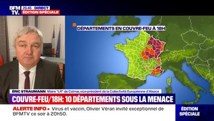 Download Video: Couvre-Feu à 18h dans le Haut-Rhin: 