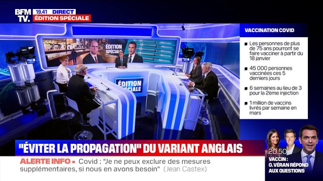 Eviter la propagation du variant anglais - 07/01
