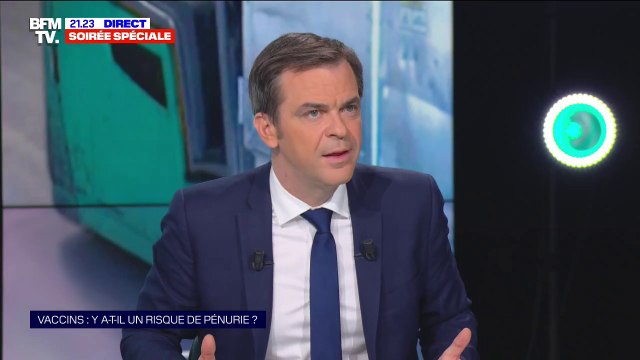 Olivier Véran: le délai de 6 semaines entre les deux doses du vaccin n'est pas lié à la gestion des stocks