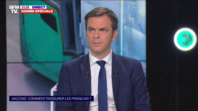 Olivier Véran sur la confiance des Français dans le vaccin: Je crois sincèrement que cette courbe va être inversée