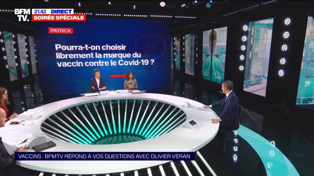 Olivier Véran: S'ils sont les mêmes indications et les mêmes contre-indications, les vaccins seront proposés indistinctement