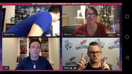 GalaxyCon Comic-Con Cast of Mighty Morphin Power Rangers - Jason David Frank, Amy Jo Johnson, David Yost December 2020