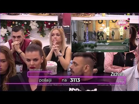 Zadruga 4/ HAOS RATO Izmedju SRBA I HRVATA U ZADRUZI ZBOG FILIPA CARA
