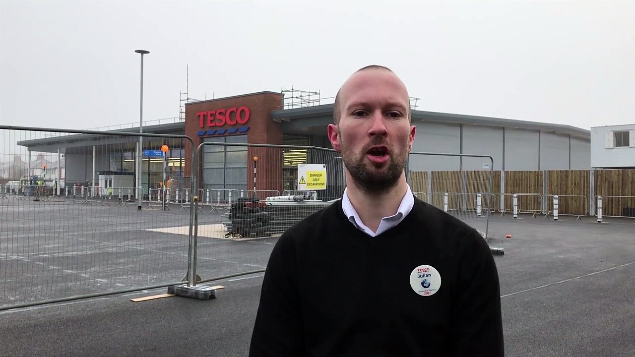 Julian Blissett the manager at the new Tesco Penwortham video Dailymotion
