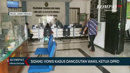 Sidang Vonis Kasus Konser Dangdut Wakil Ketua DPRD