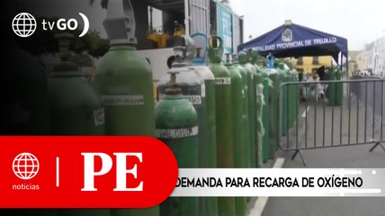 Aumenta demanda para recargar oxígeno en Trujillo | Primera Edición