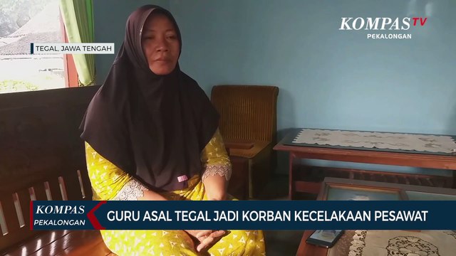 Guru Asal Tegal Jadi Korban Kecelakaan Pesawat Sriwijaya Air