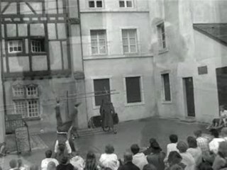 Les Ravaudeurs (Cie Banc Public), Chalon dans la Rue, 2004