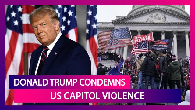 US Capitol Violence: Donald Trump Condemns It, Says Transition Will Be Orderly; Joe Biden Highlights Police Response