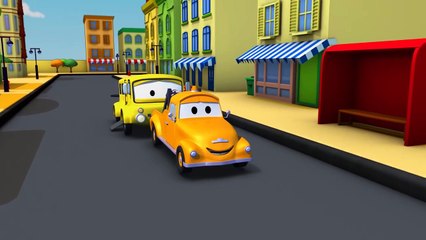 Tom la Dépanneuse et le Bus à Car City | Voitures et Camions, dessin animé pour enfants