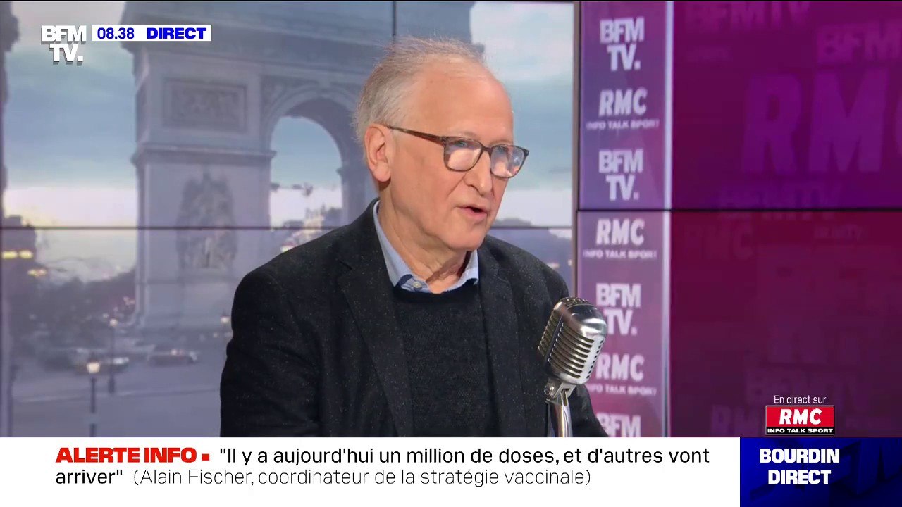 Le Pr Alain Fischer sur la vaccination: "Il faut que la deuxième dose soit administrée au plus tard au bout de six semaines"