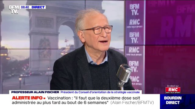Vaccin Moderna: le Pr Alain Fischer estime que les premières livraisons auront lieu durant la seconde quinzaine de janvier