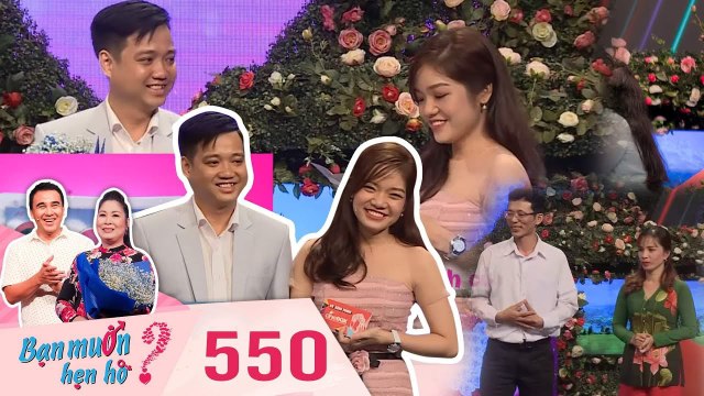 Bạn Muốn Hẹn Hò|Tập 550 FULL| Bà mối Hồng Vân trao duyên cho cặp HOTBOY HOTGIRL 30 TUỔI nhiệm kỳ mới