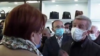 Esnaf, Akşener'e sorunlarını anlattı: "Önümüzdeki üç ayı nasıl çıkaracağız bilmiyoruz"