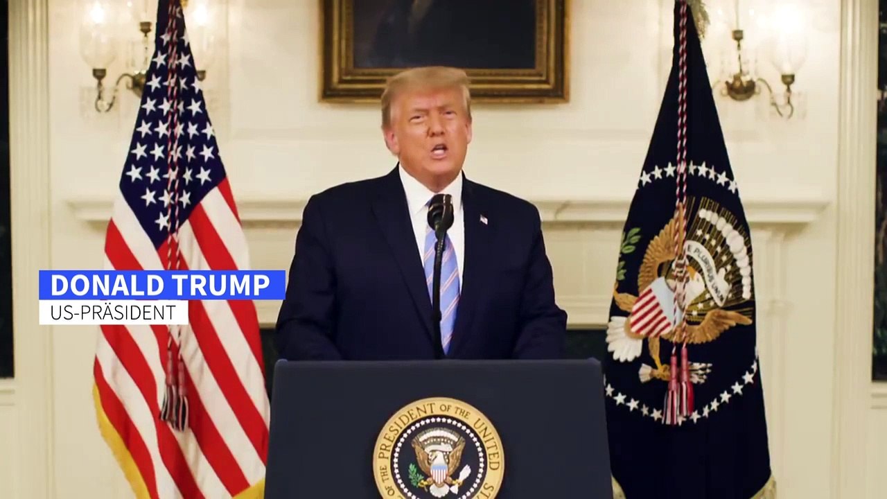 Trump verurteilt 'Randale' und gesteht Niederlage ein