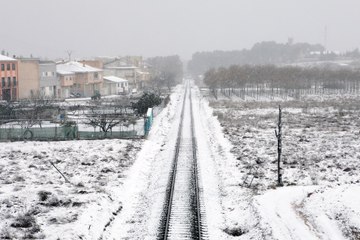 El temporal 'Filomena' deja intensas nevadas en el interior de España