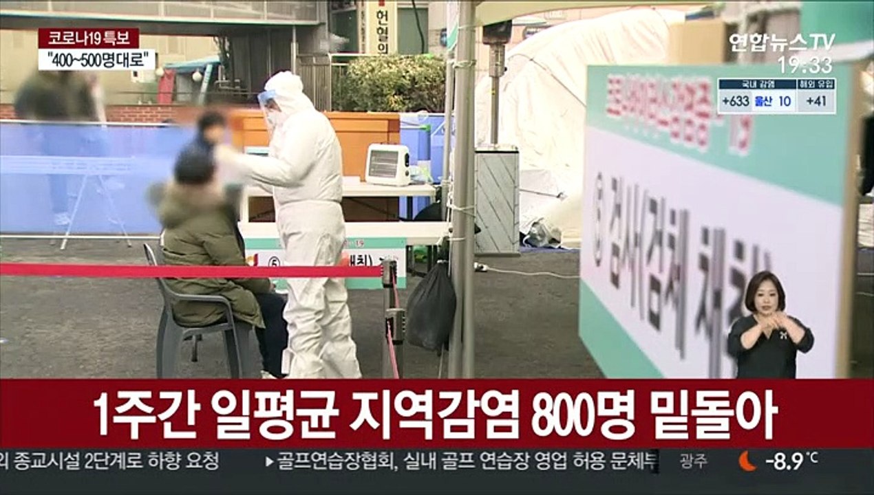 닷새 만에 600명대 확진…"확실한 감소세 만들어야"