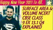 SURFACE AREA & VOLUME EX 13.1 NCERT CBSE CLASS 9 Q4 EXPLAINED.
