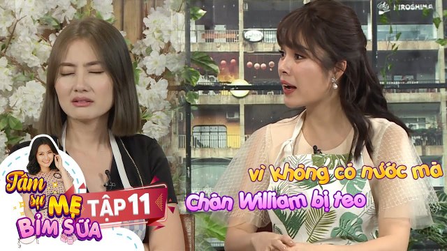 Tâm Sự Mẹ Bỉm Sữa |Tập 11:Dương Cẩm Lynh bầu 4 tháng diễn cảnh nhảy ghe, rơi xuống sông bị động thai