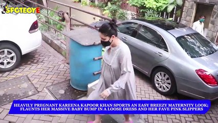 Kareena Kapoor Khan Sports An Easy Breezy Maternity Look; Flaunts Her Baby Bump