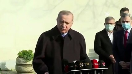 Erdoğan'dan Boğaziçi protestosu yorumu: ''Öğrenci değil, teröristler!''