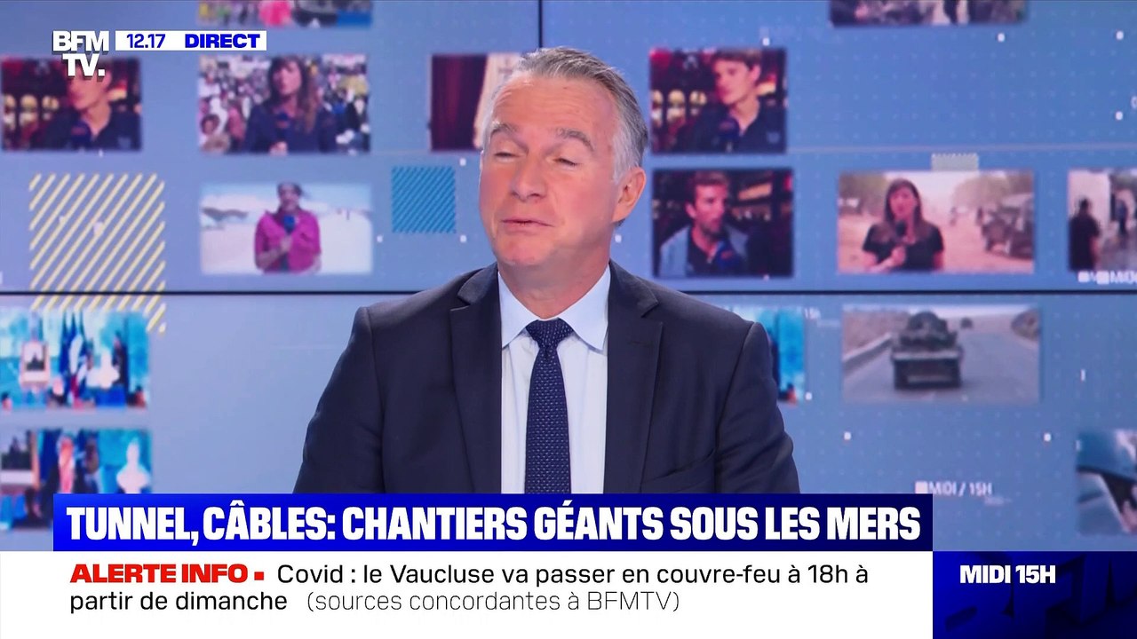 Tunnel, câbles optiques: les grands chantiers du monde sous-marin - 08/01