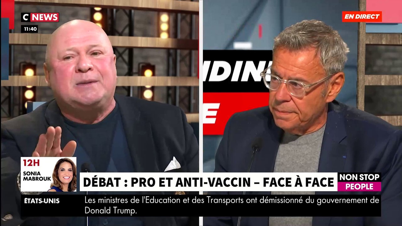 Peut-on faire confiance au vaccin ? Revoir en intégralité le face à face tendu ce midi dans « Morandini Live » sur CNews - VIDEO