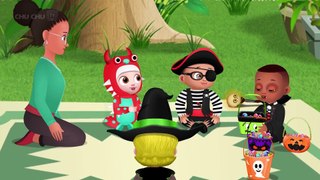 மழை மழை குழந்தைகளுடன் ஹாலோவீன் பாடல் போ- ChuChu TV Nursery Rhymes & Kids Songs