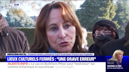 "Une grave erreur": Ségolène Royal appelle à rouvrir les établissements culturels pour la jeunesse