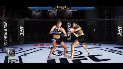 HOLLY HOLM VS. LIZ CARMOUCHE EA SPORTS UFC