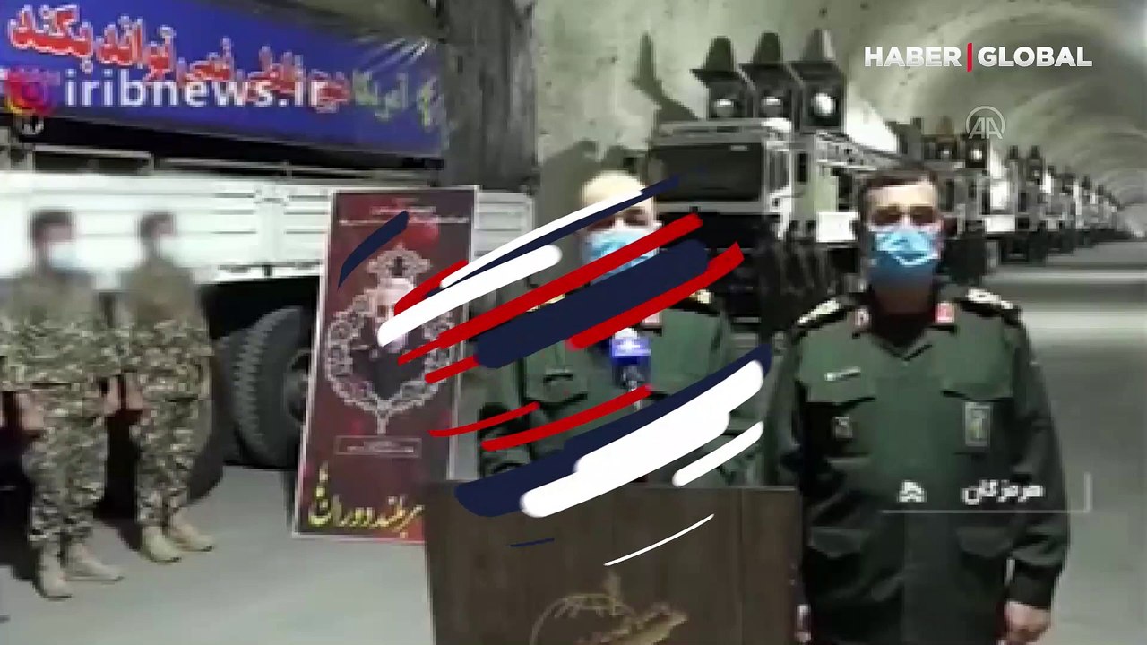 İran, Basra Körfezi kıyısında inşa edilen yer altı füze üssünün görüntülerini paylaştı