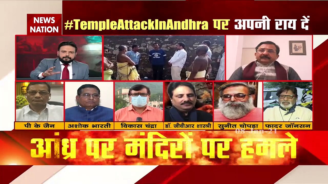 Hindu temples are being targeted on every four days on average