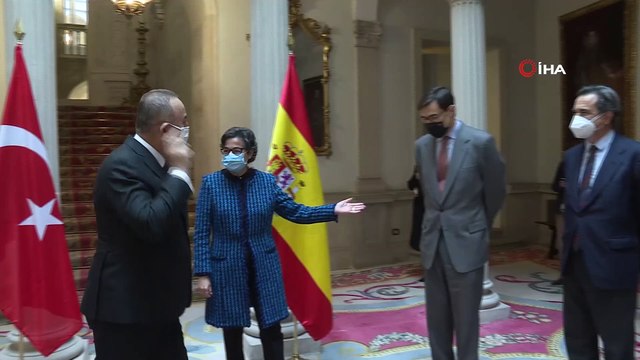 - Bakan Çavuşoğlu, İspanyalı mevkidaşı Laya ile görüştü- Bakan Çavuşoğlu, İspanya'da