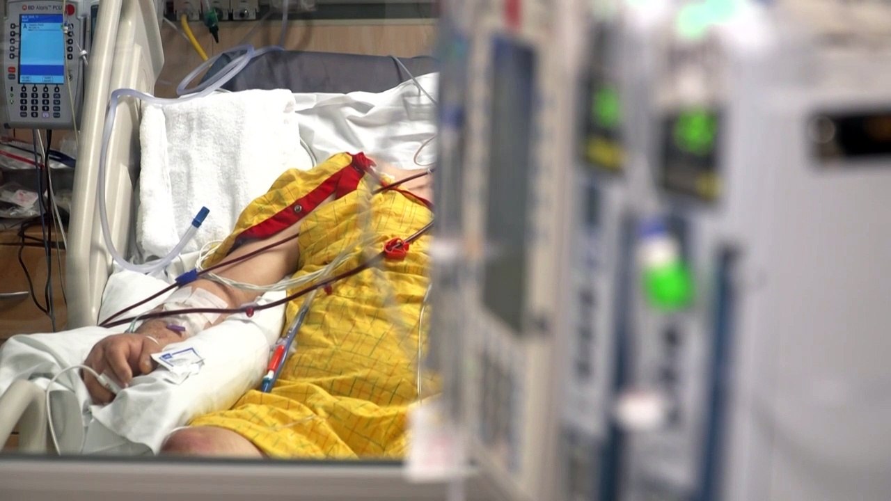 Corona-Ausnahmezustand in Klinik in Los Angeles