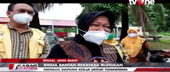 Risma Bantah Rekayasa Blusukan ke Tunawisma di Jakarta