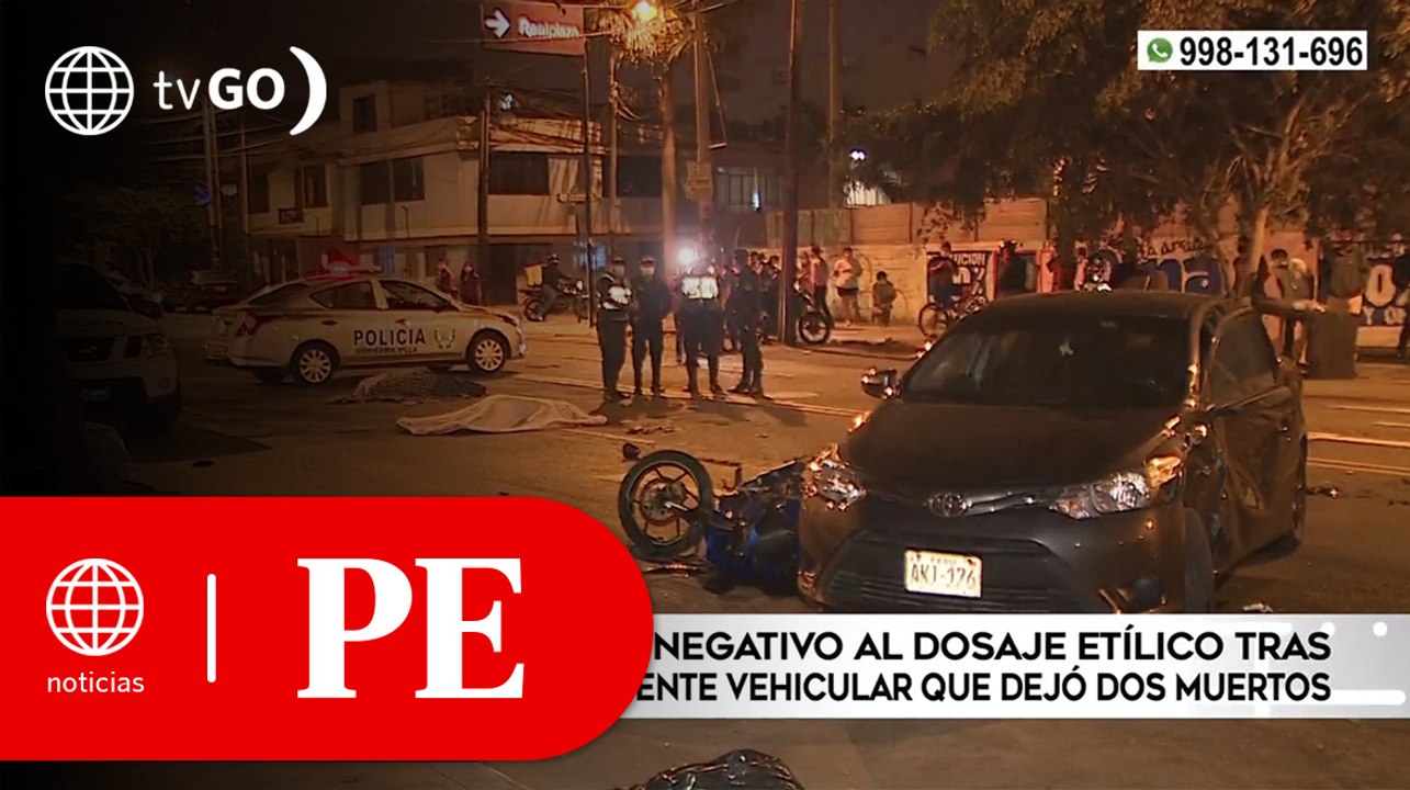 Raziel García dio negativo al dosaje etílico tras protagonizar accidente | Primera Edición