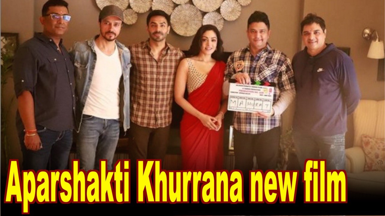 Aparshakti Khurana to star in suspense thriller