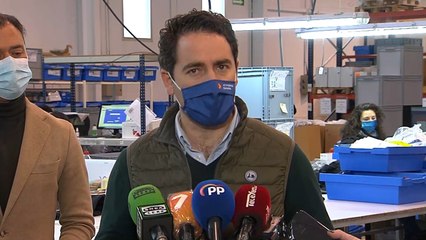 Egea defiende en Yecla el plan de vacunación de Murcia como "un ejemplo"