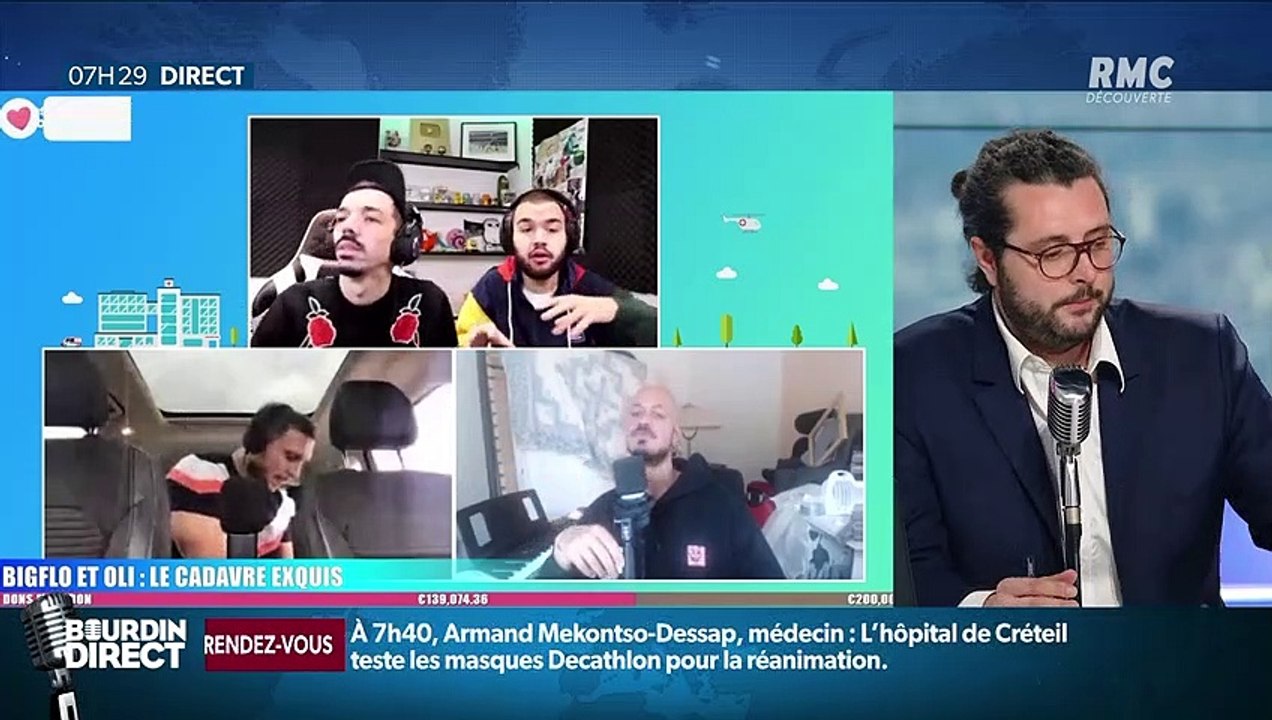 Une chronique sur RMC au sujet des youtubeurs McFly et Carlito