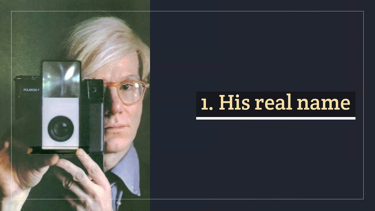 8 facts you didn't know about Andy Warhol