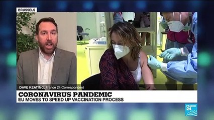 Video herunterladen: Coronavirus pandemic: EU moves to speed up vaccination process