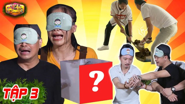 Biệt Đội X6 2021 #3| Anh Vi Cá phải HỐT PHÂN BÒ, hotgirl Bolero Tú Tri KHÓC THÉT vì cầm trúng VẬT LẠ