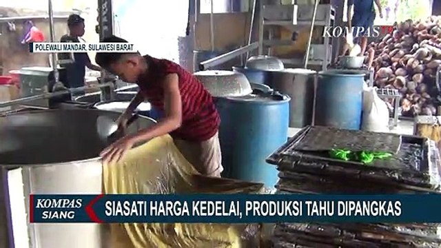 Siasati Kedelai Mahal, Produksi Tahu Tempe Dipangkas